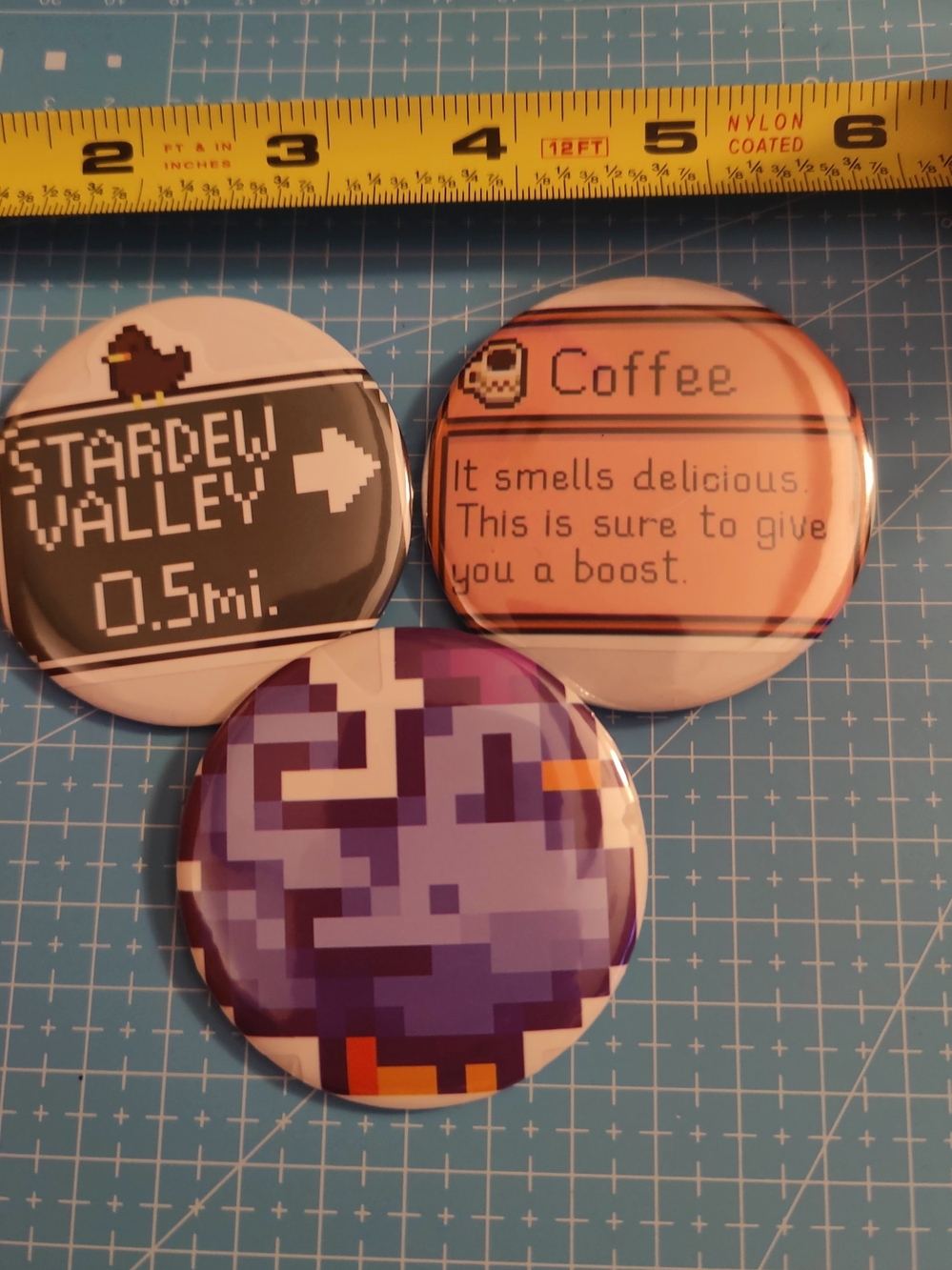 Set Of 3 Stardew Valley Pins